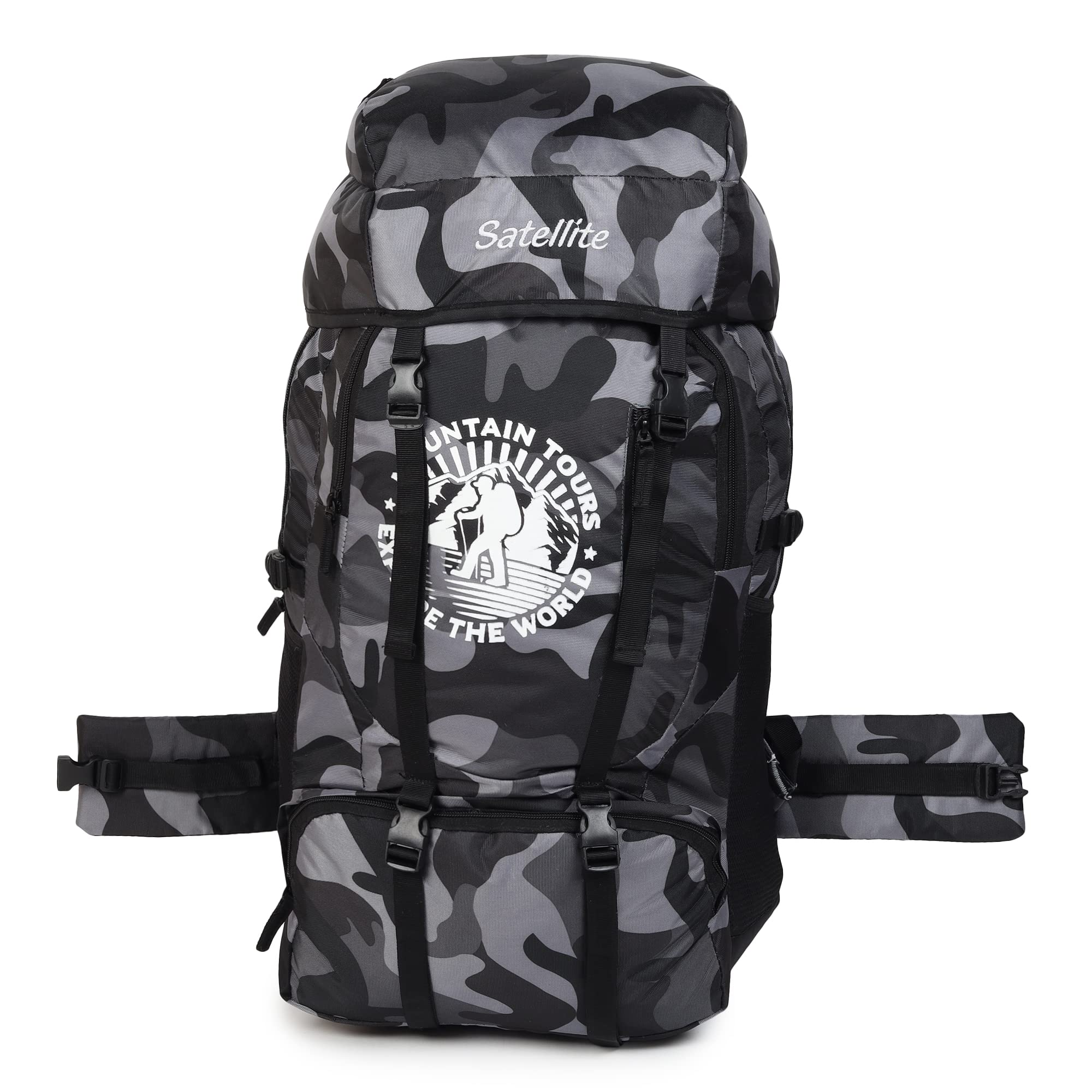 50L Waterproof Travel Backpack for Hiking, Trekking, Camping – Rucksack Bag for Men & Women – Outdoor Sports Backpack with Multiple Compartments & Rain-Resistant Fabric.-image-19