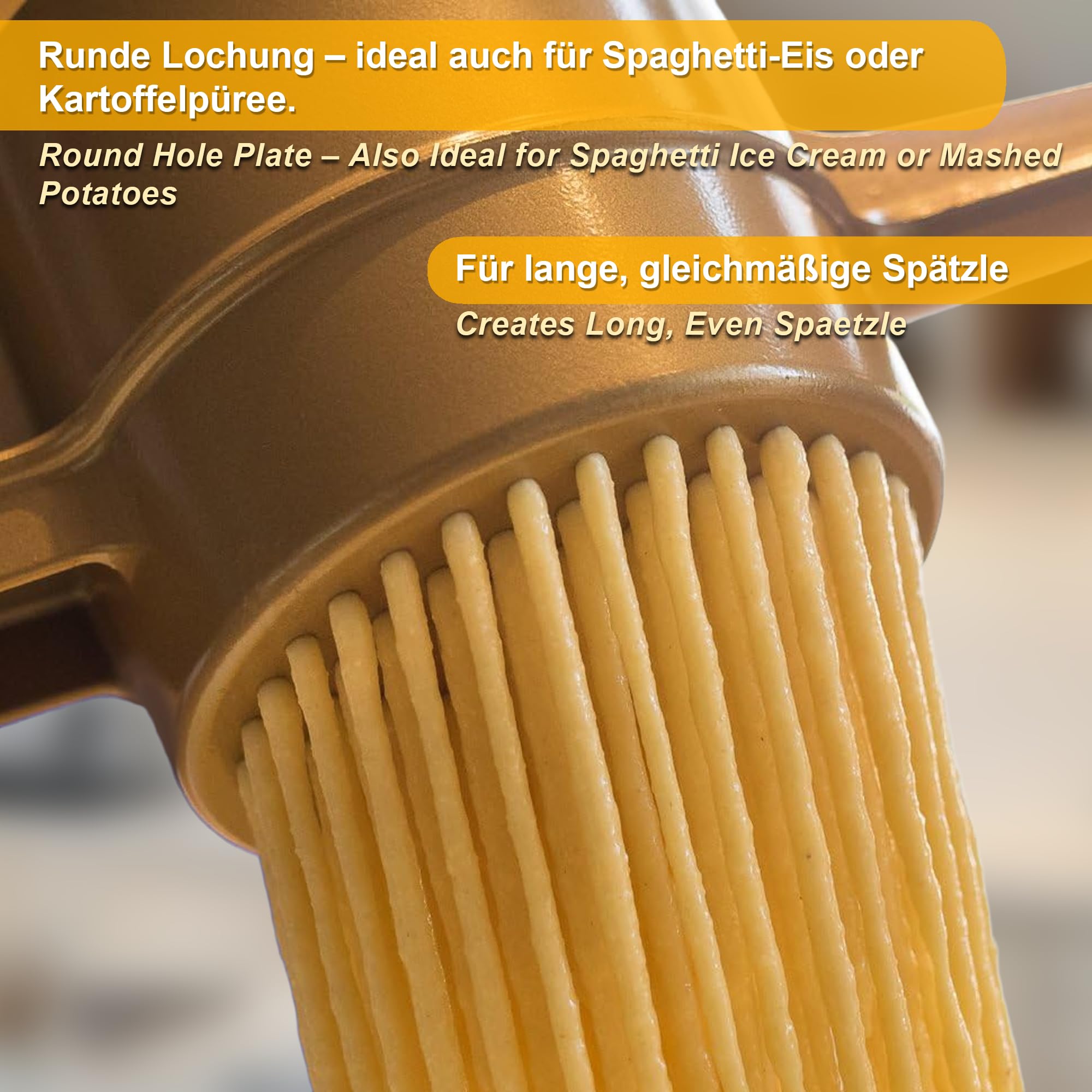 Spätzlepresse für runde Spätzle - Art.-Nr. 2190