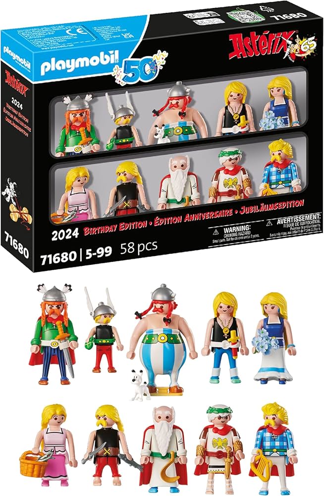 Amazon.com: PLAYMOBIL Asterix Figure Set : Toys & Games