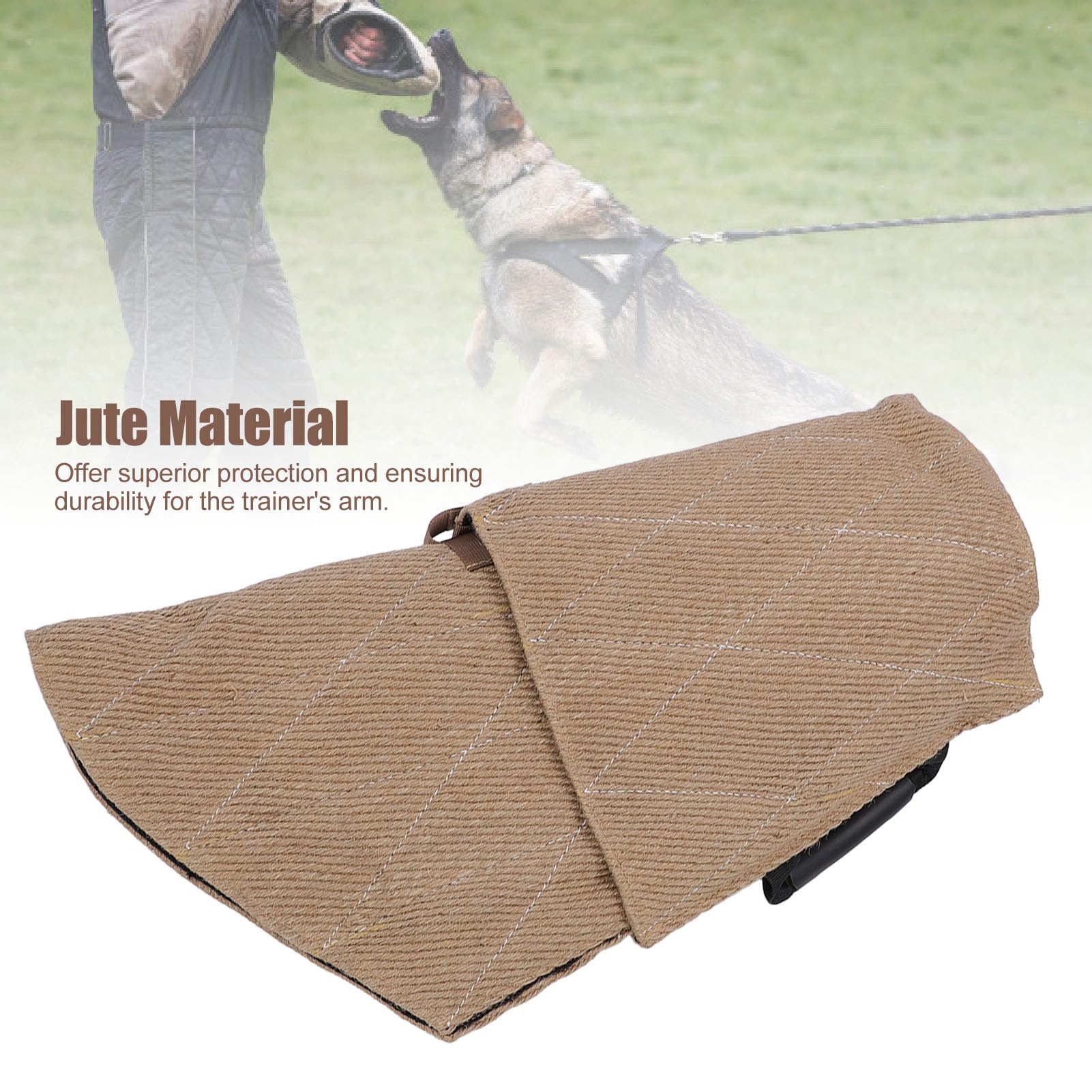 Fockety Manga de Mordedura de, Juguete de Remolcador de Almohada Profesional, Protección de Brazo Desmontable de Entrenamiento de Mordedura de Perros para Morder, Interactivos, K9