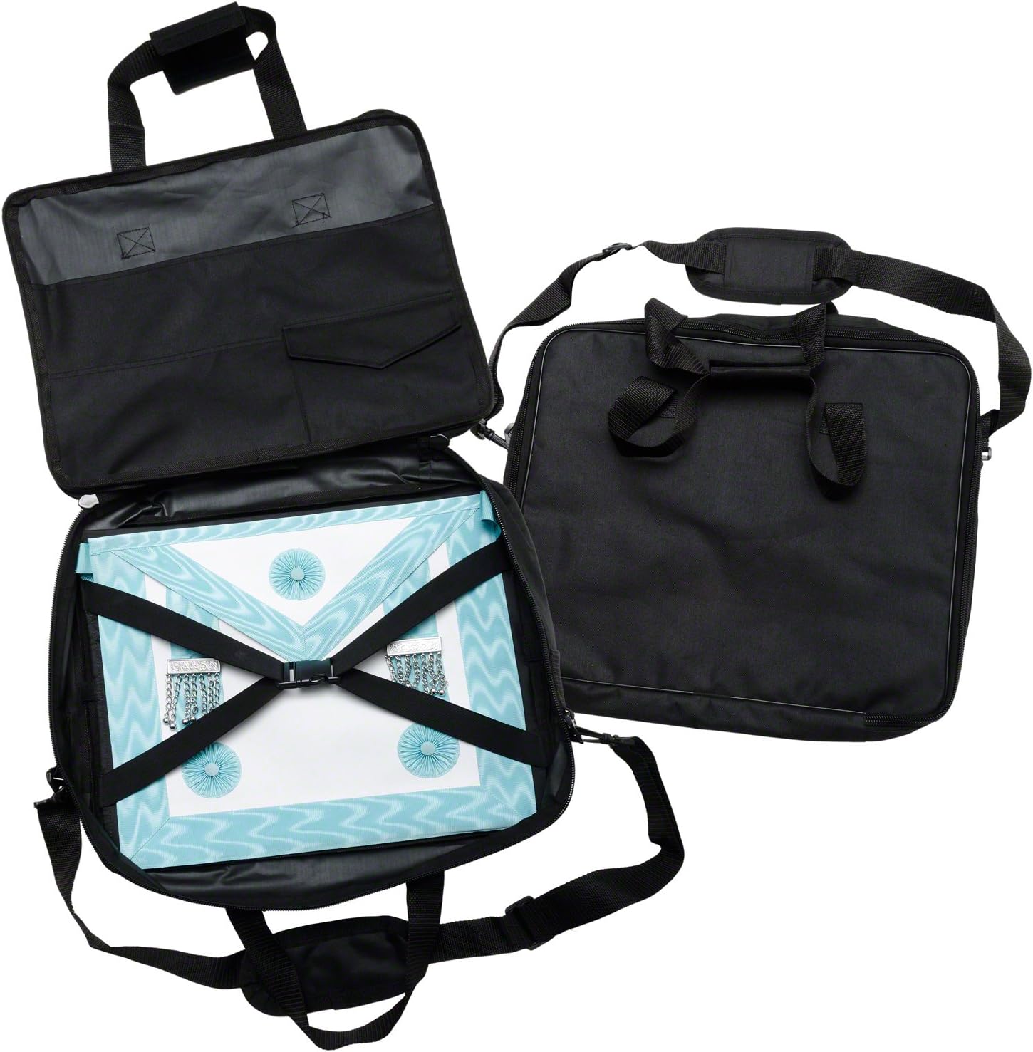 MM/WM Regalia Soft Case Apron Holder Handbag & Shoulder Bag - Adjustable Shoulder Straps - Rugged Protection - Quality Freemason Gifts for Men