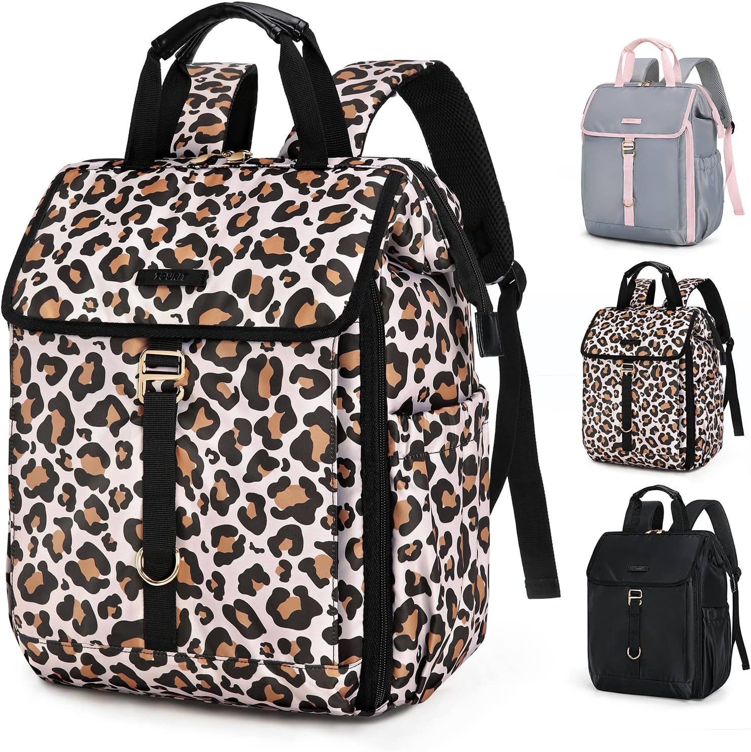 TOURITCooler Backpack 26 Cans Lightweight Insulated Backpack Cooler Leak-Proof for Women Men Picnics, Camping, Hiking, Beach, Trip