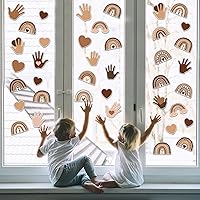 Vista 7 de Decoraciones para Tablón de Anuncios de Diversidad Recortes Better Together Corazón de Arcoíris Boho Mentalidad de Crecimiento Tablón de Anuncios