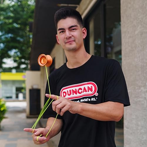 Miniatura 7 de Duncan Toys Echo 2 - Yoyó rojo, sin respuesta de nivel profesional, rodamiento cóncavo