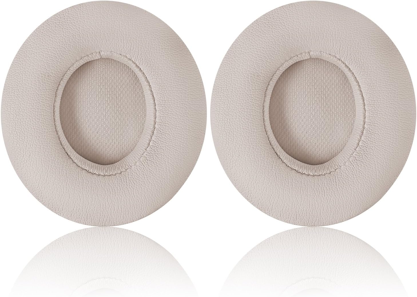 Solo 2/3 Wireless Earpads - JECOBB Replacement Ear Cushion Pads with Protein Leather and Memory Foam for Beats Solo 2.0/3.0 Wireless On Ear Headphones ONLY (Rose Gold)