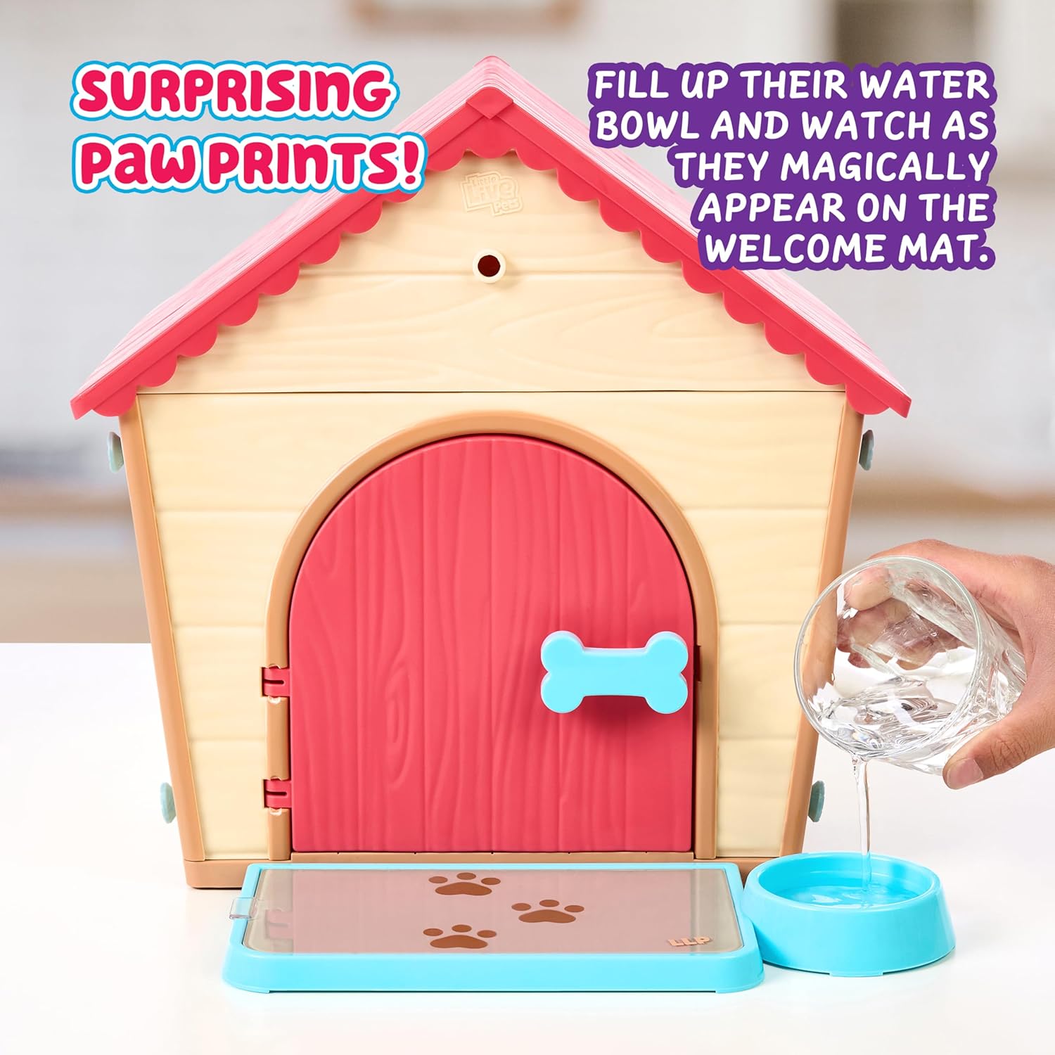 Little Live Pets My Puppy's Home Playset, Interactive Play Dog with Building Dog House Toys, Puppy Plush Toy with 25+ Sounds for Kids of Ages 5+