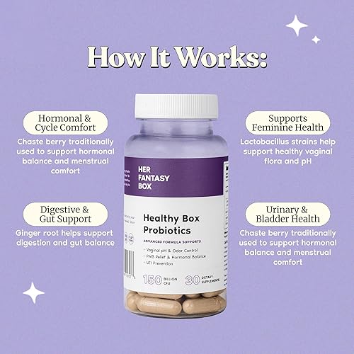 Miniatura 5 de Her Fantasy Box  Paquete de 3 probióticos de caja saludable