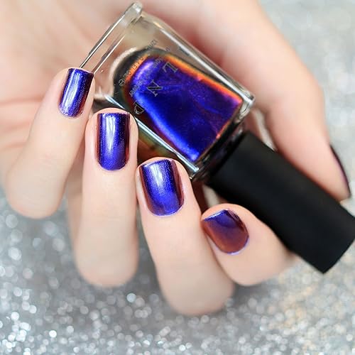 Miniatura 8 de ilnp Cygnus Loop  Azul, Púrpura, Naranja, Amarillo, Rojo, Verde Ultra cromado color shifting esmalte de uñas
