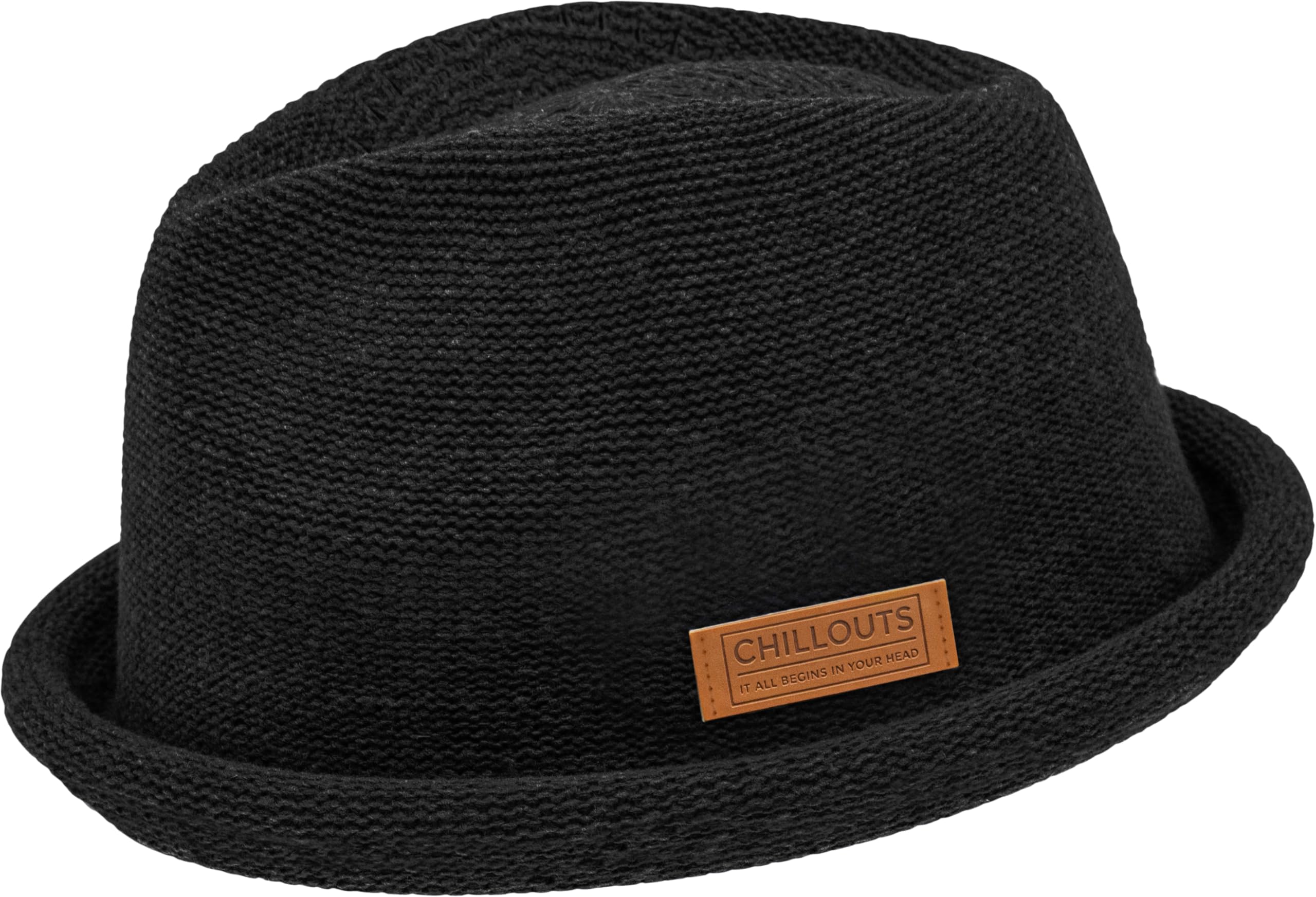 CHILLOUTS Tocoa Player Cloth Hat Men - Beach Summer Garden Spring-Summer - S/M (55-57 cm) Black