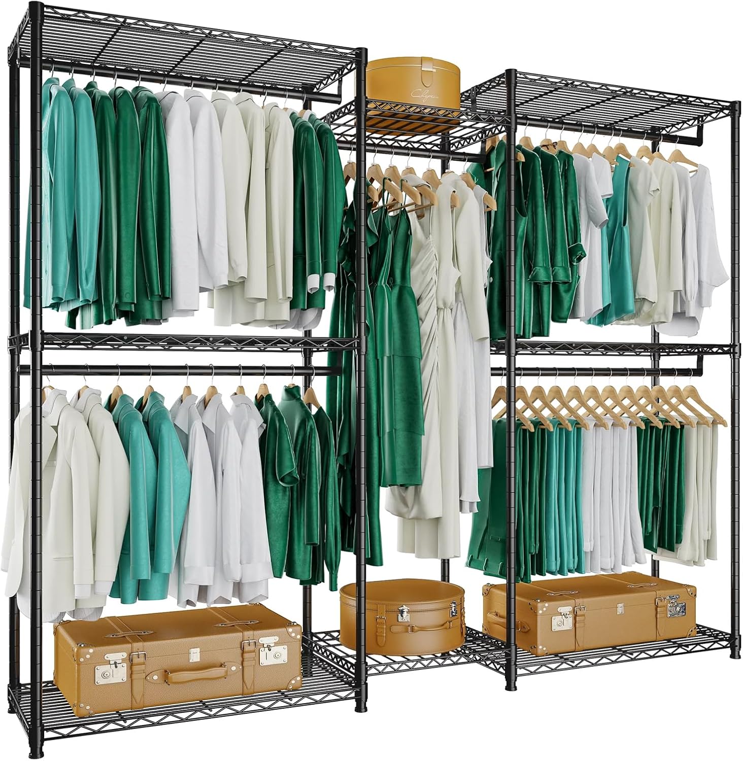 reipol Wire Garment Rack Clothes Rack for Hanging Clothes