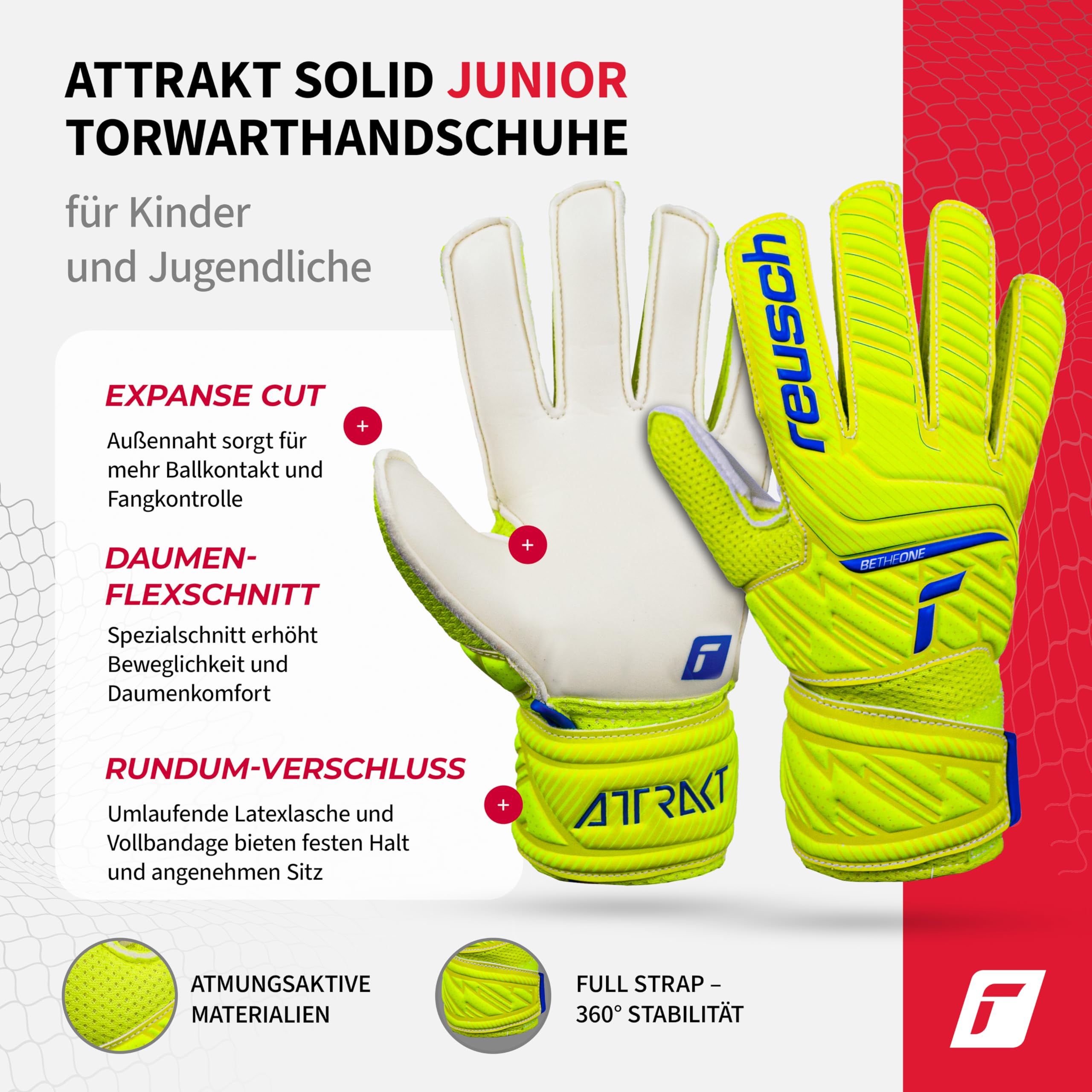 Reusch Attrakt Solid Junior 5272515 2001