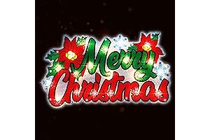 17'' Merry Christmas Sign Lights: Illuminate Your Holiday Cheer