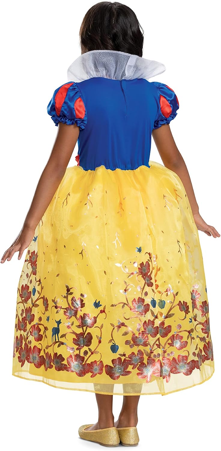 Disguise Girls Princess Snow White Costume for Girls, Official Disney Princess Costume Outfit