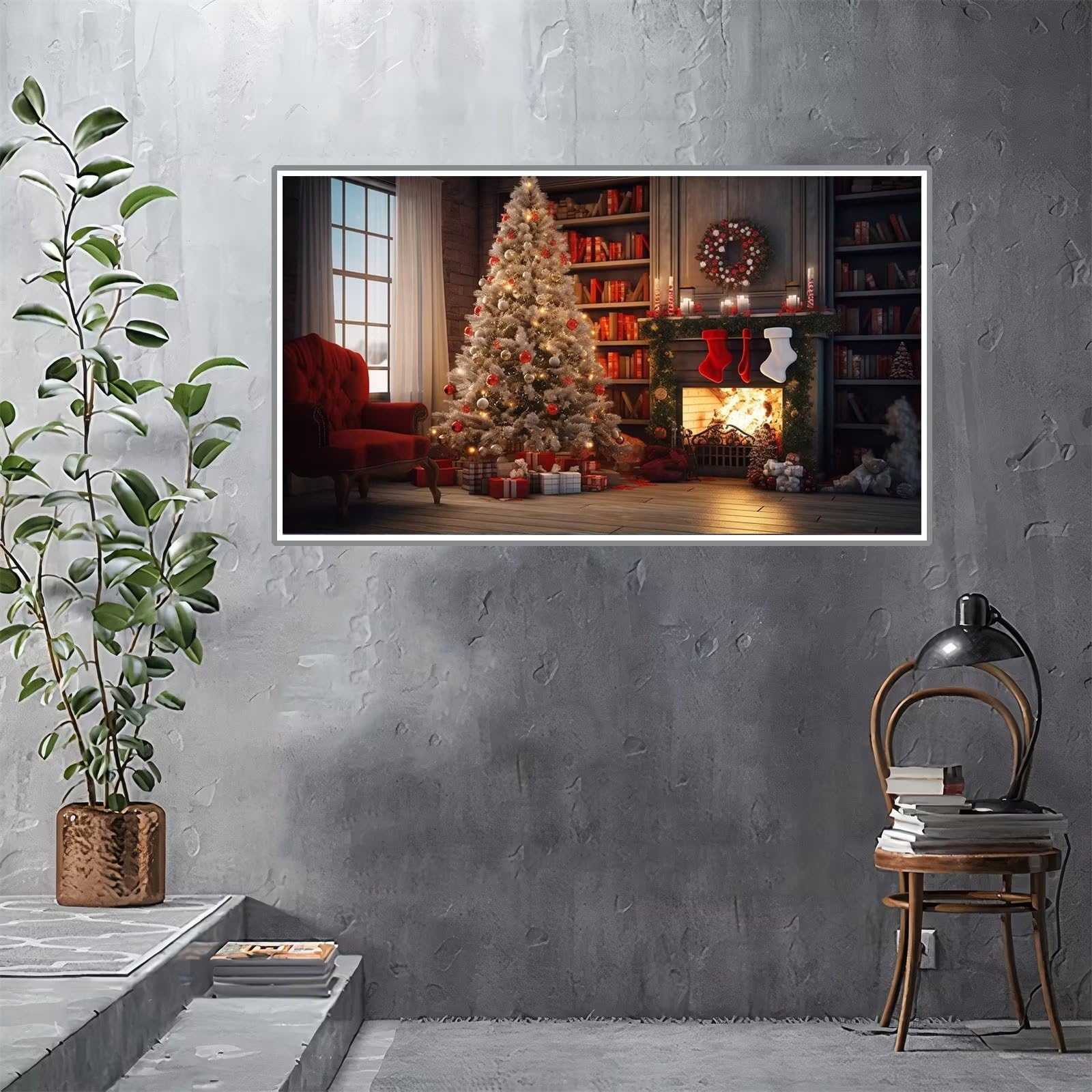 Lergas Diamond Painting Weihnachten Set - 5D Diamant Malerei Mit Weihnachtsmotiven