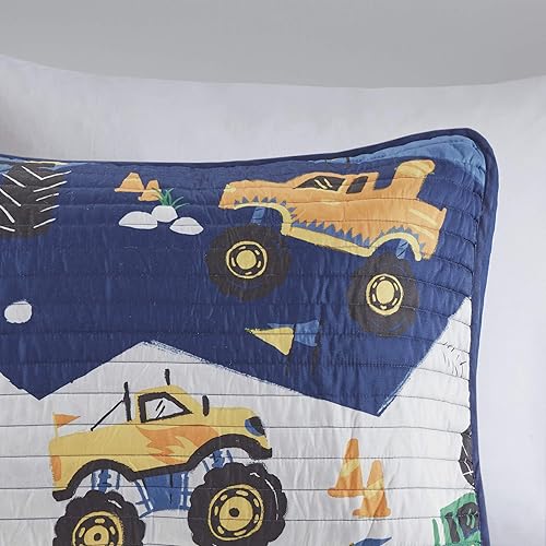Miniatura 10 de Mi Zone Kids Nash - Juego de edredón reversible, diseño divertido y vibrante, ropa de cama ligera para todas las estaciones, colcha para niños,