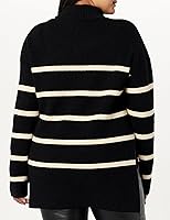 Vista 6 de The Drop Cuello alto Camilla con hombros caídos para mujer