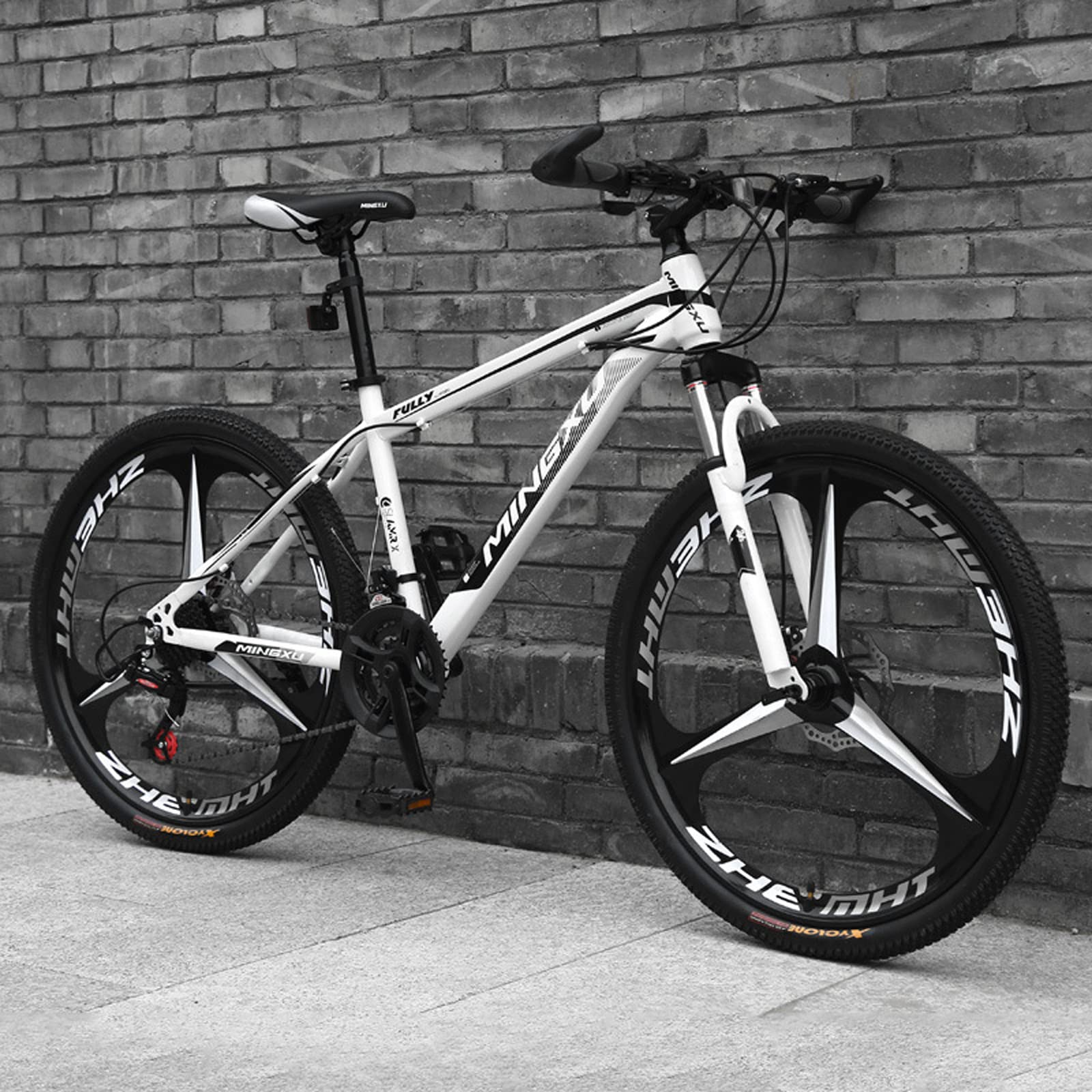 マウンテンバイク　MTB 24 Amazon.co.jp: 24/26インチ21スピードマウンテンバイク高炭素鋼