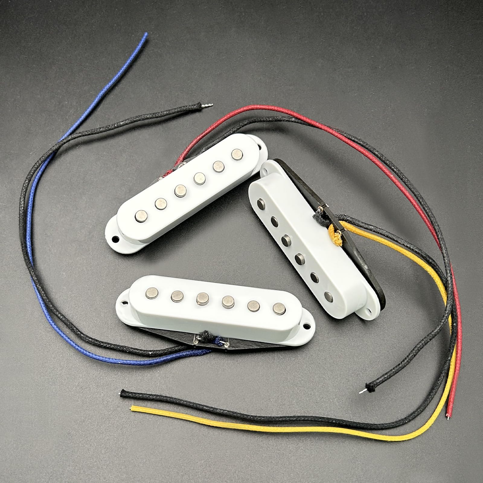 Guitare Électrique Humbucker Pick-Ups Alnico V Pick-Up Blanc - Foto 3