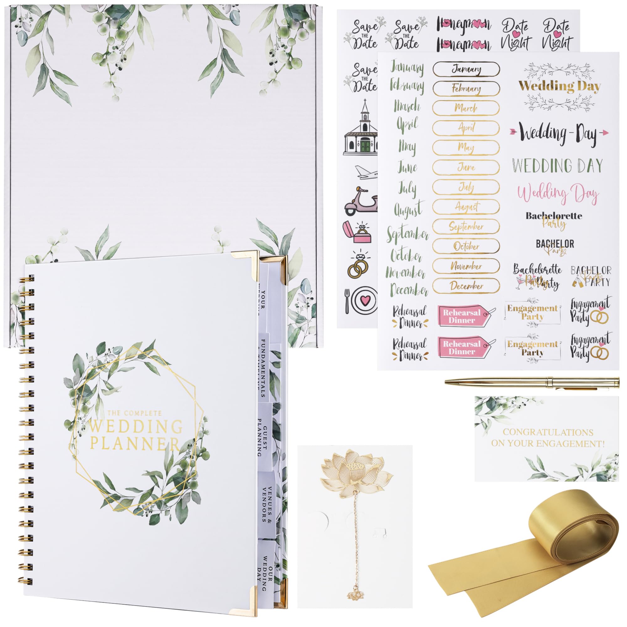 Amazon.com : Your Perfect Day Wedding Planner and Organizer Set 