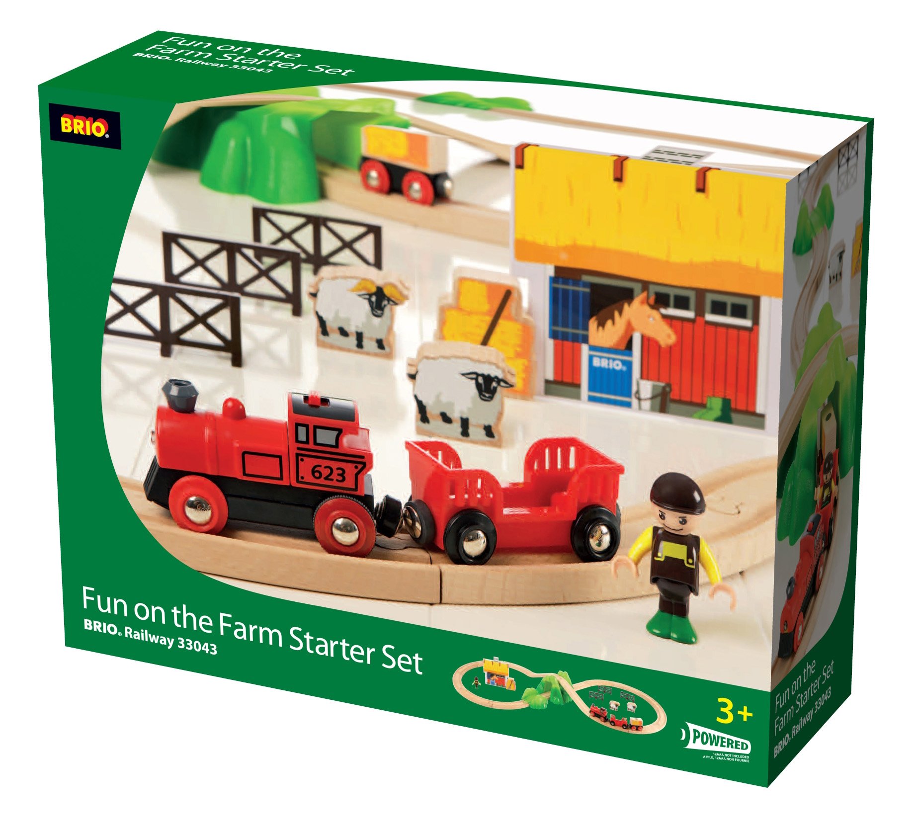 BRIO 33043 Fun on the Farm zestaw startowy
