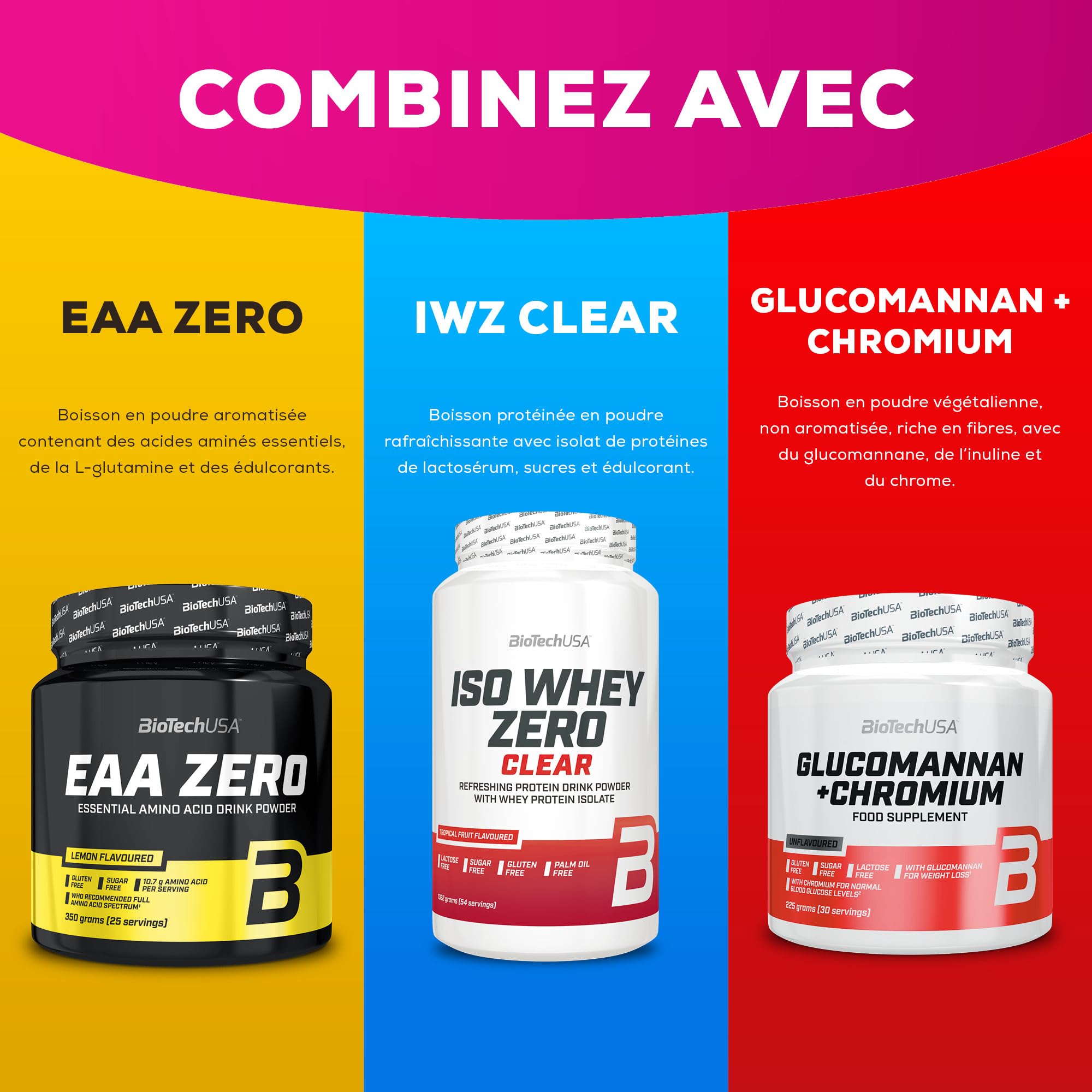 BioTechUSA L-Carnitine Drink Powder | 2 000 mg/portion | Végétalien, sans gluten, sans sucre | Stimuler le métabolisme et l'énergie, 150 g, thé glacé au citron