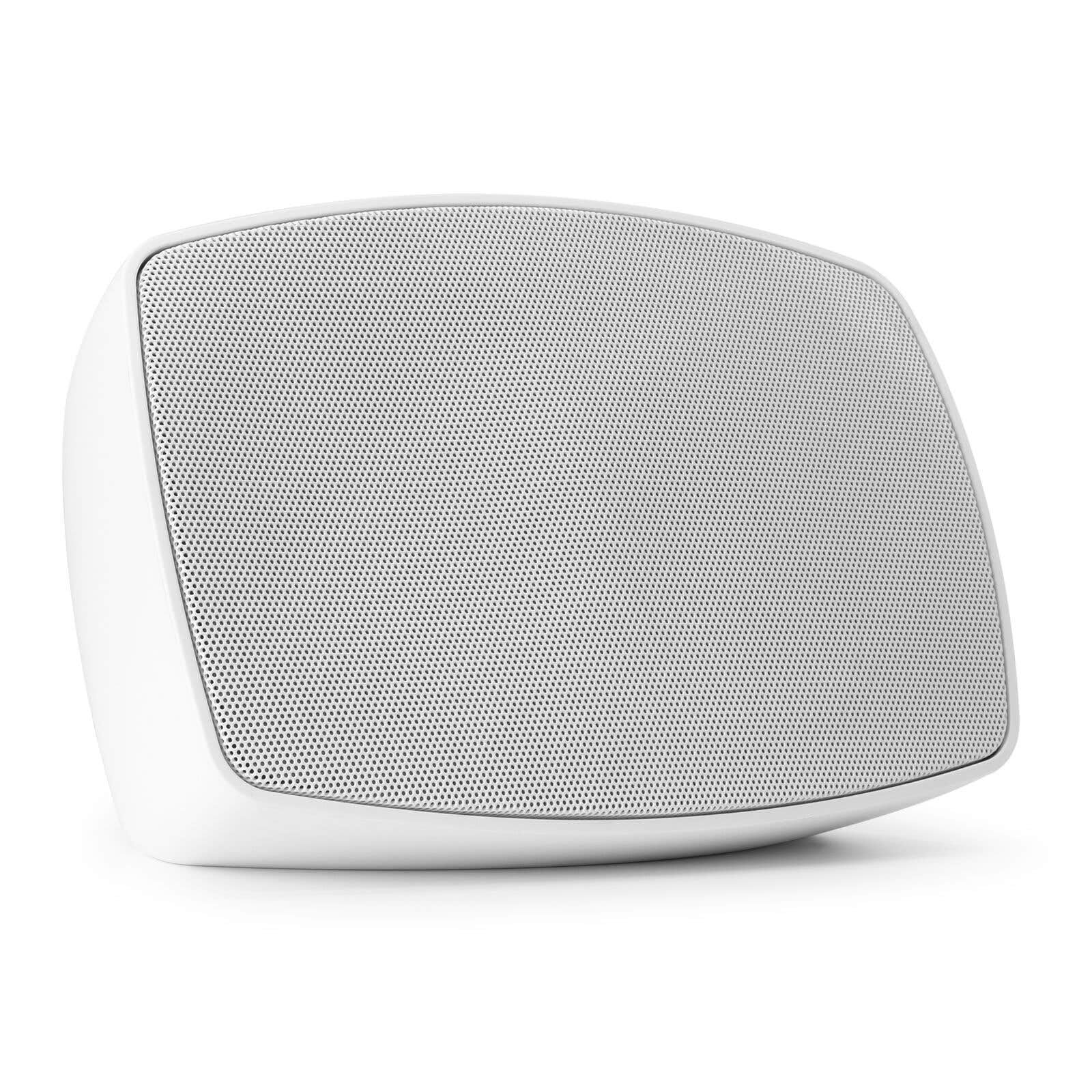 Power Dynamics BHW50WH – Pack 2 Unidades de Altavoces de Pared, 5.25" 80W 100V 8 Ohm Blancos, para Uso Exterior IPX5, Ideal para terrazas, jardínes, restaurantes, Resistentes al Agua, Color Blanco