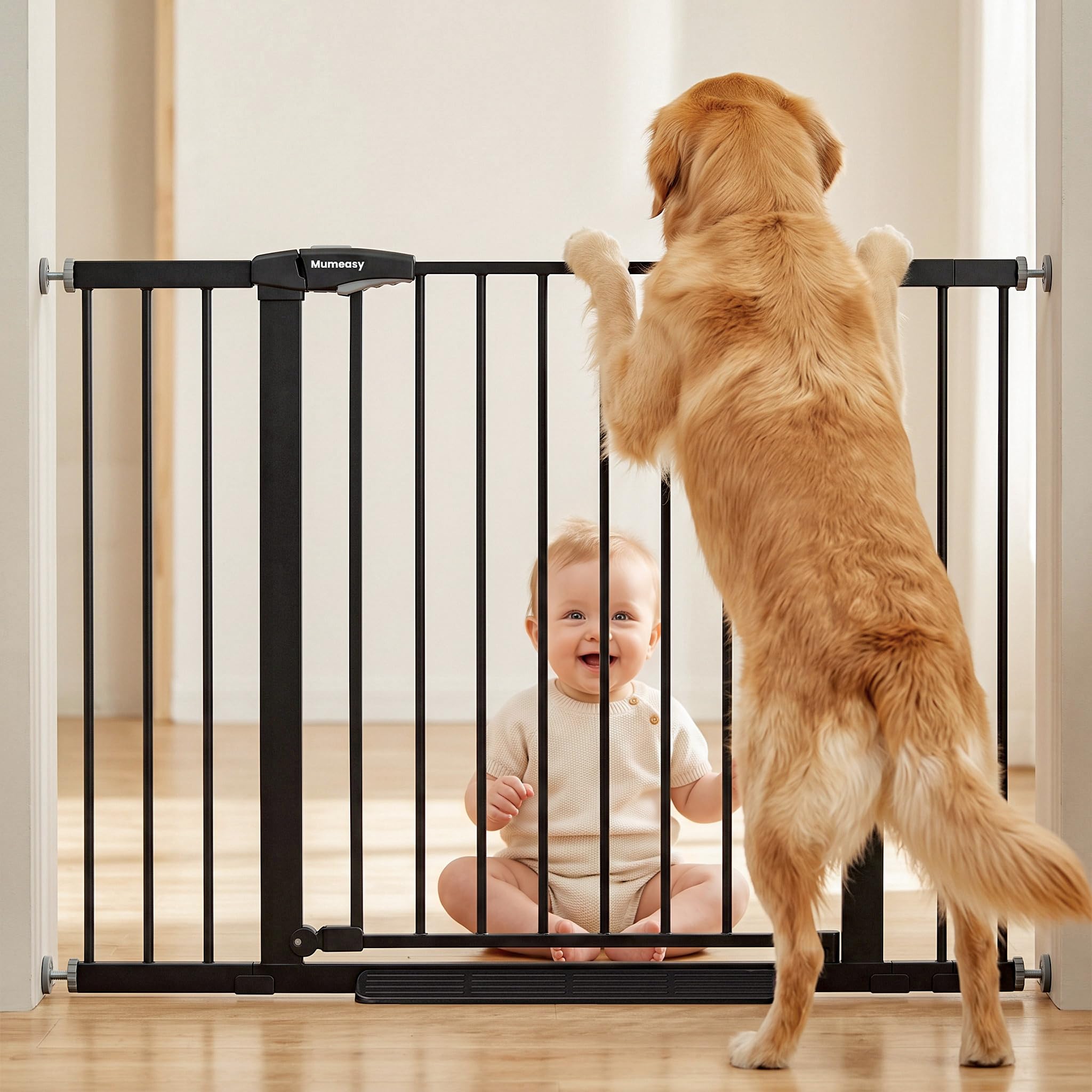 Mumeasy Dual Lock Baby Gate
