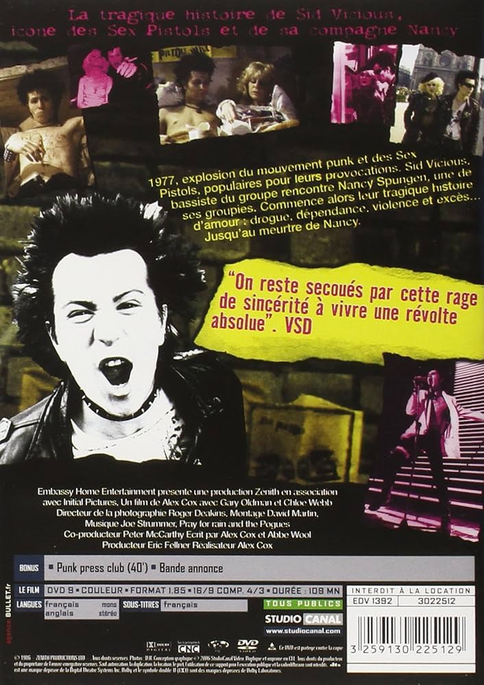 邦画・日本映画 SID & NANCY DVD Amazon.co.jp: Sid & Nancy : DVD