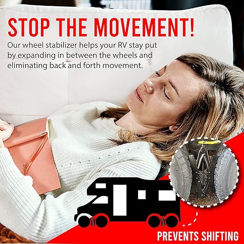 Miniatura 6 de AFA Tooling X-Chock Taladro estabilizador habilitado para taladro y paquete de abrillantador de rueda de goma resistente  Prevenidor de movimiento