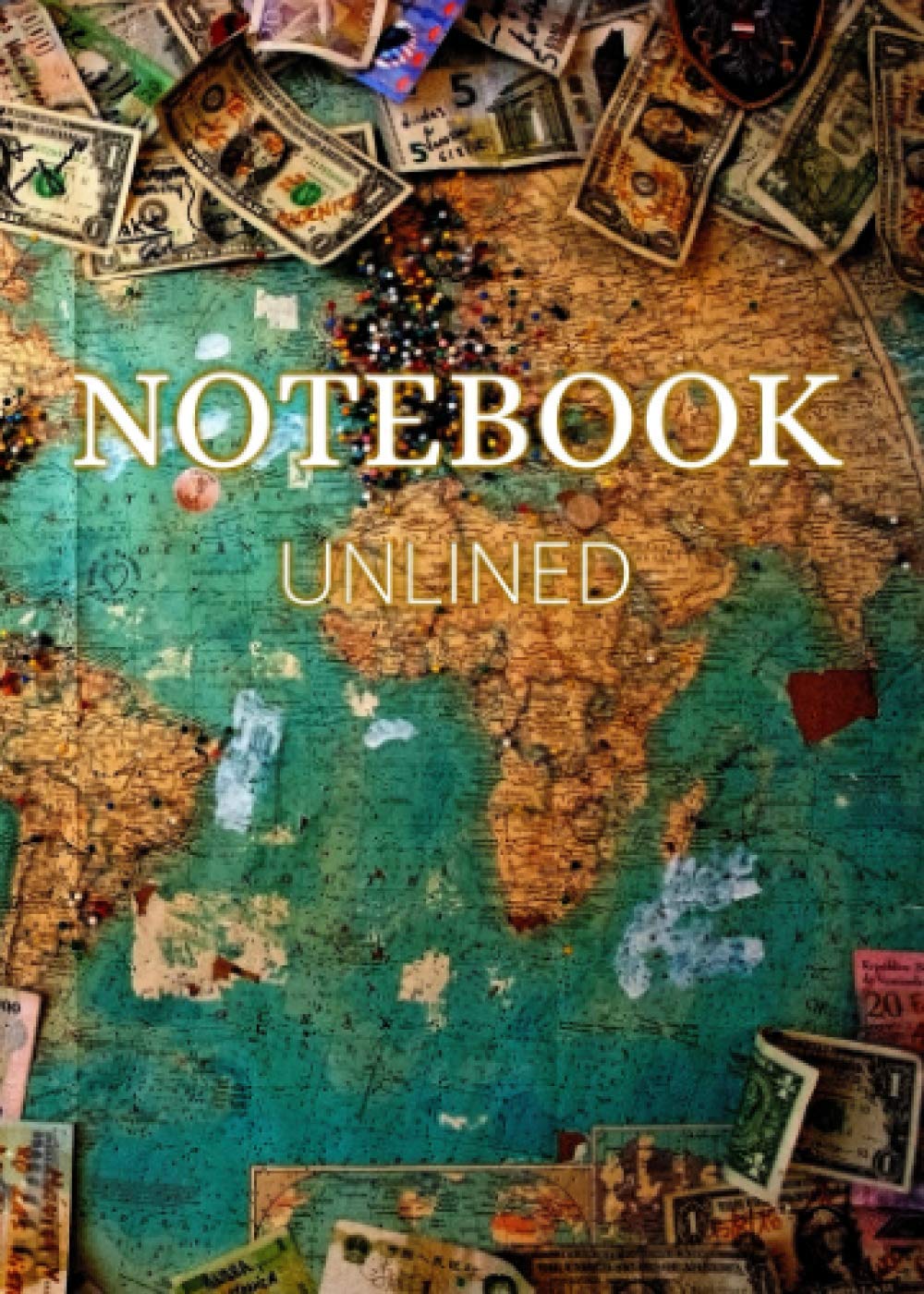 Notebook Unlined: Small Notebook 5x7 Unlined, Blank Journal Notebook With Numbered Pages