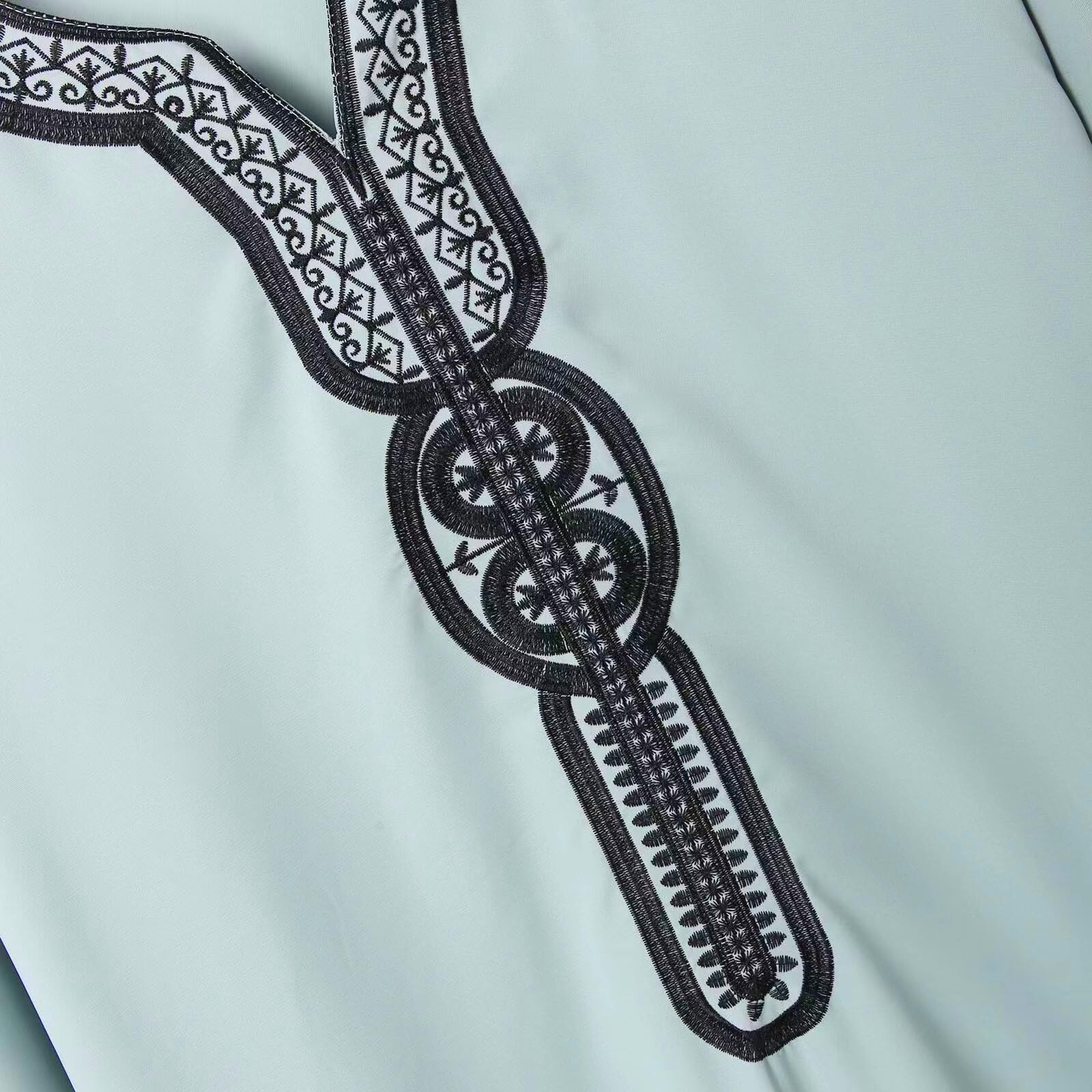 Greatfool Kaftan Herren - gebetskleidung für männer mit Premium-Qualitätsverarbeitungen - Elegant und traditionell Abaya Herren