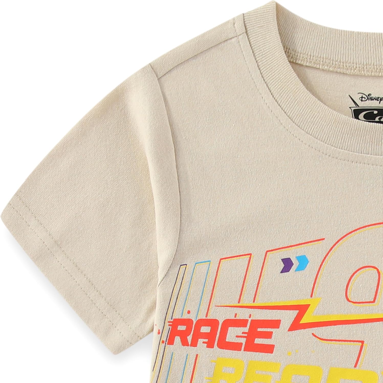 Disney Cars Lightning McQueen Boys Short Sleeve T-Shirt and Pants Set for Toddler and Big Kids - Image 6