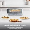 Combo freidora de aire y horno tostador Ninja | Funcionalidad 8 en 1 | Se pliega hacia arriba para ahorrar espacio | Incluye cesta para freír, bandeja, rejilla y bandeja recogemigas removible | 1800 vatios | Acero inoxidable | SP151 8