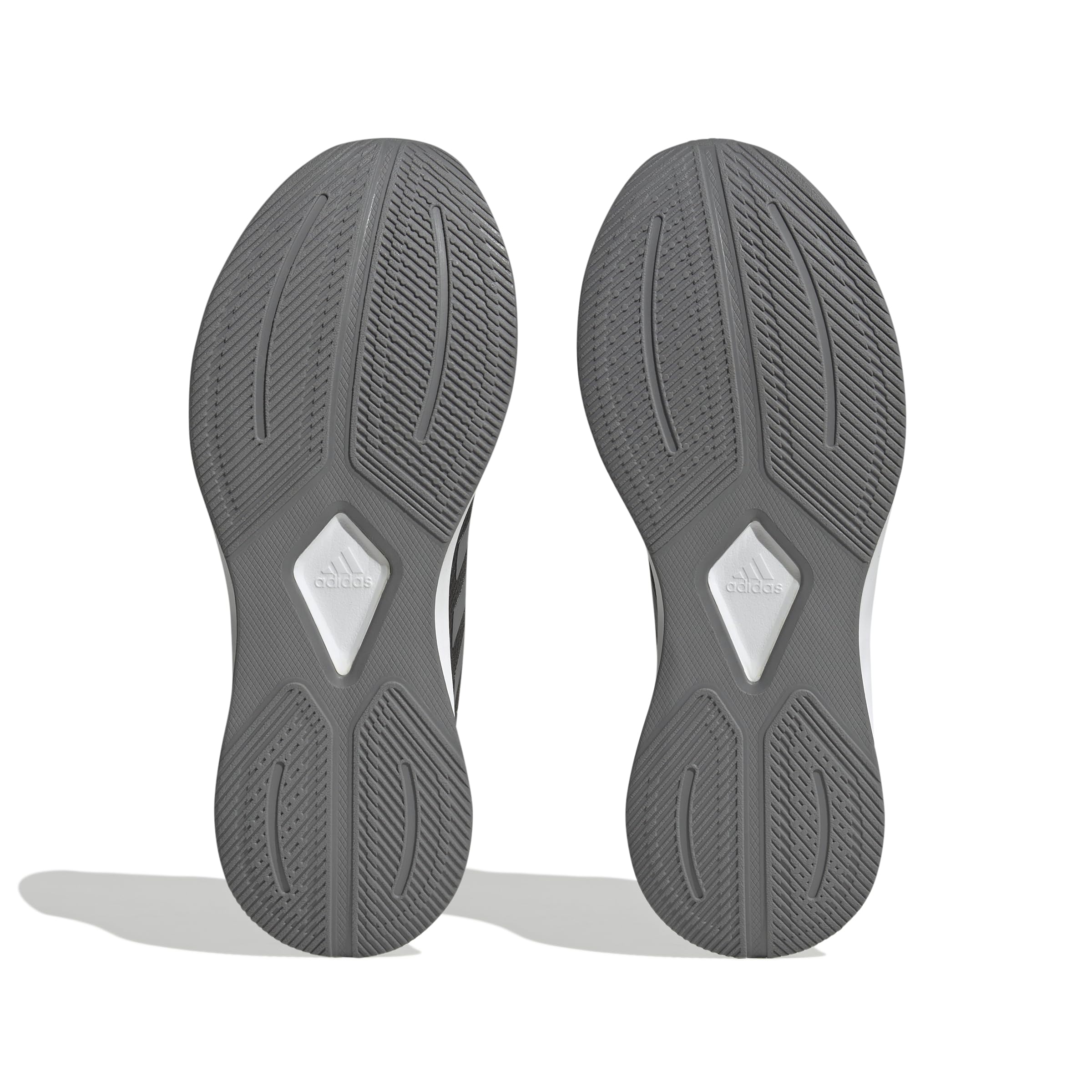 adidas Duramo 10 Shoes, Zapatillas para Correr Hombre, Grey Six/Grey Three/Cloud White, 41 1/3 EU