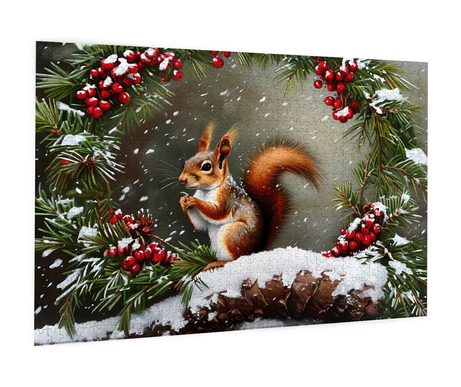 Puzzle z wiewiórkami, 1500 elementów, dla dorosłych, drewniane puzzle dla dorosłych, "zrób to sam", klasyczne drewniane puzzle premium dla chłopców i dziewczynek, S-426