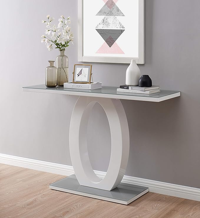 Furniturebox UK Console Table Giovani Modern Small Sized Side Table