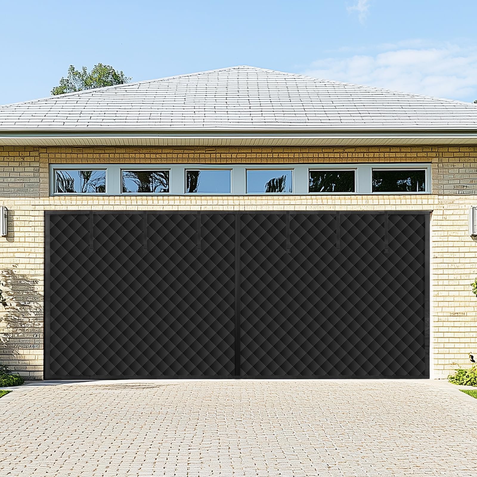 Kit d'isolation thermique pour garage double idéal pour bricoler au chaud l'hiver
