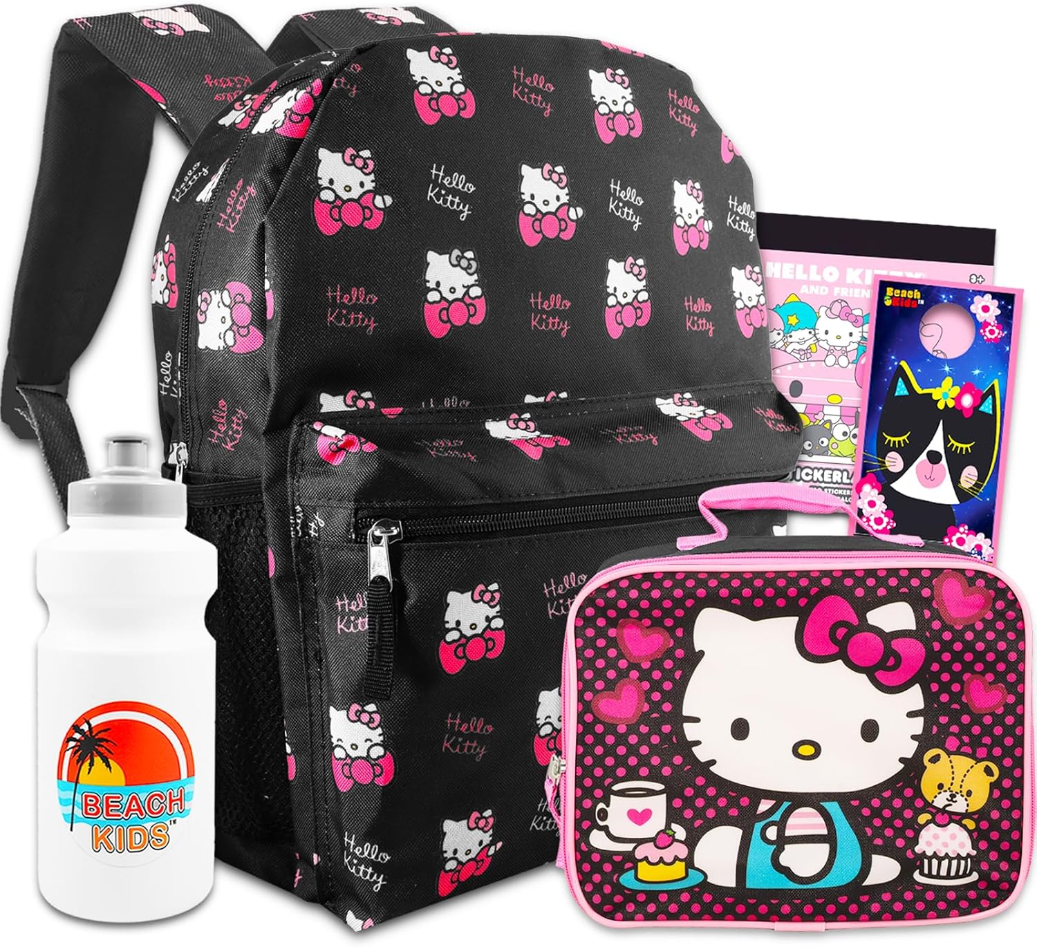 Mochila Escolar Hello Kitty 16 Pulgadas | Envío Gratis
