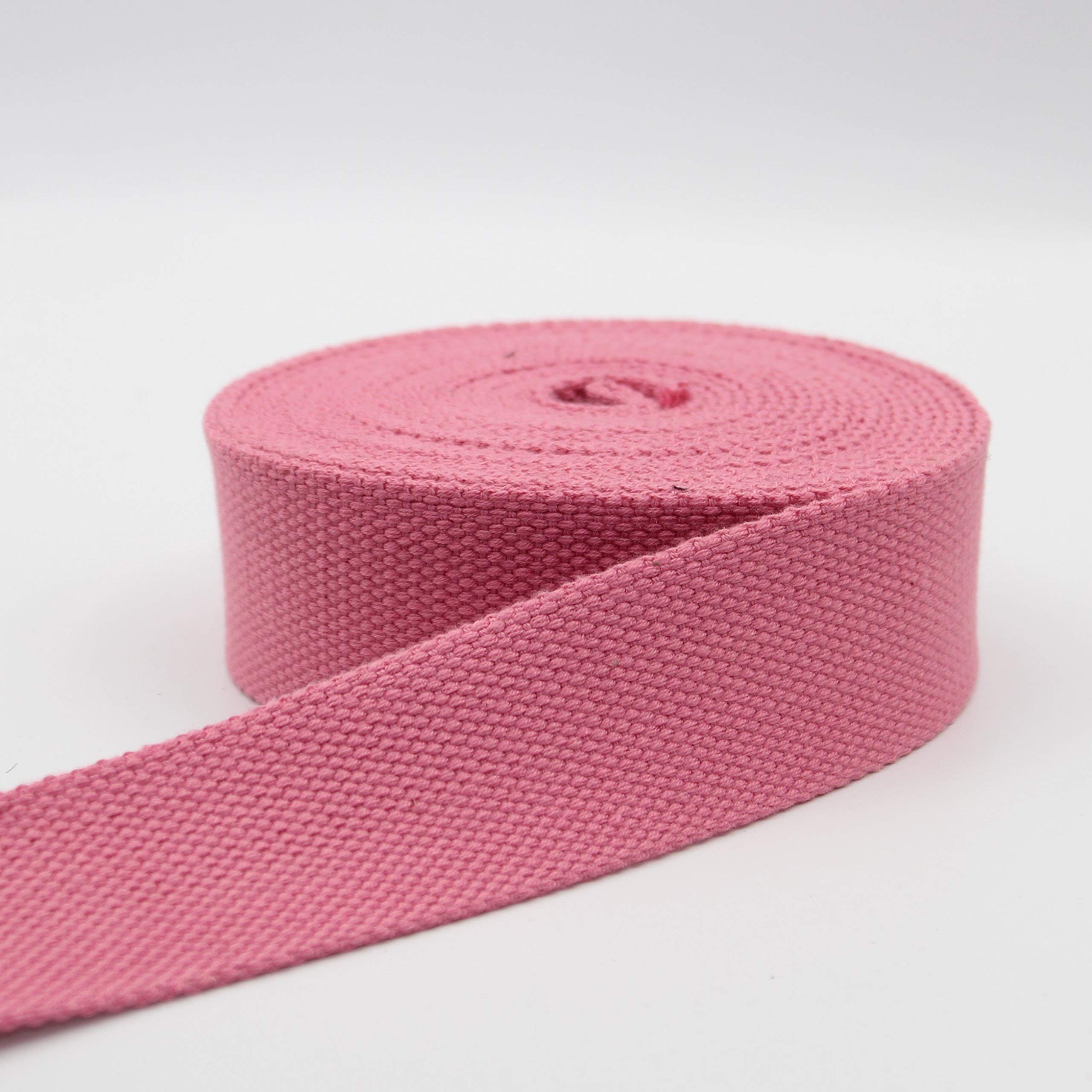 Sangle Crazy D Leduc LEDUC Sangle Crazy D 38mm - 5mètres Ecru/Vert - 65% Polyester 35% Coton - Maroquinerie Sac Sangle Décorative