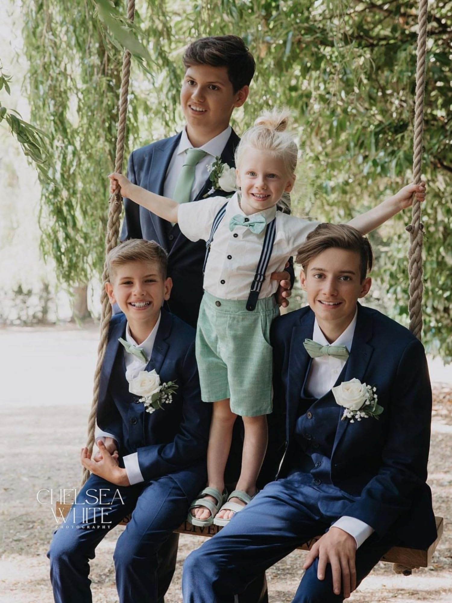 DB Dickie Bow Children's Cotton Blend Bow Tie Pajarita para niños Niños