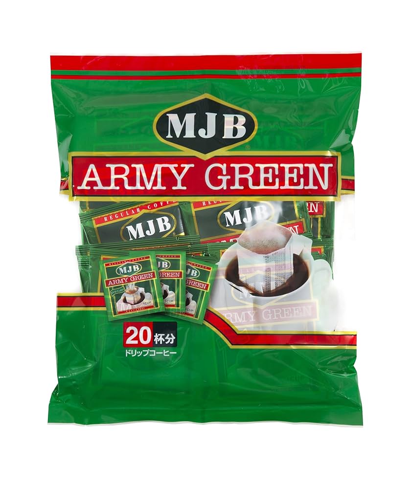 MJB アーミーグリーン　600g 8袋セット Amazon | MJB アーミーグリーン 600g | MJB | コーヒー飲料 通販