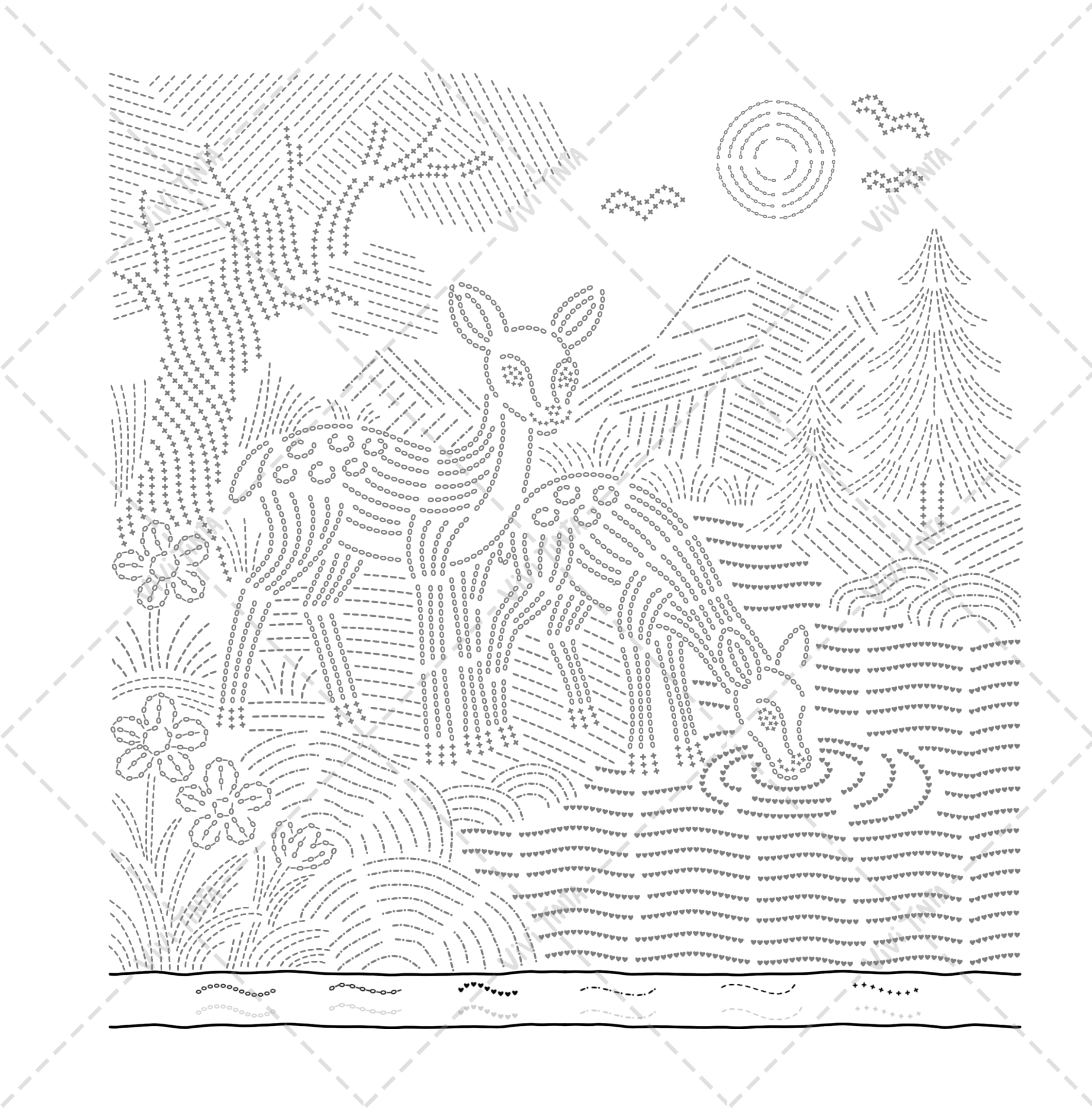 Mindfulness: Line Tracing for Relaxation