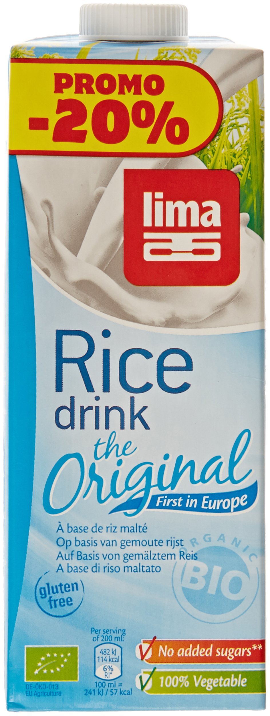 Lima Bio Boisson à Base de Riz Original 1 L
