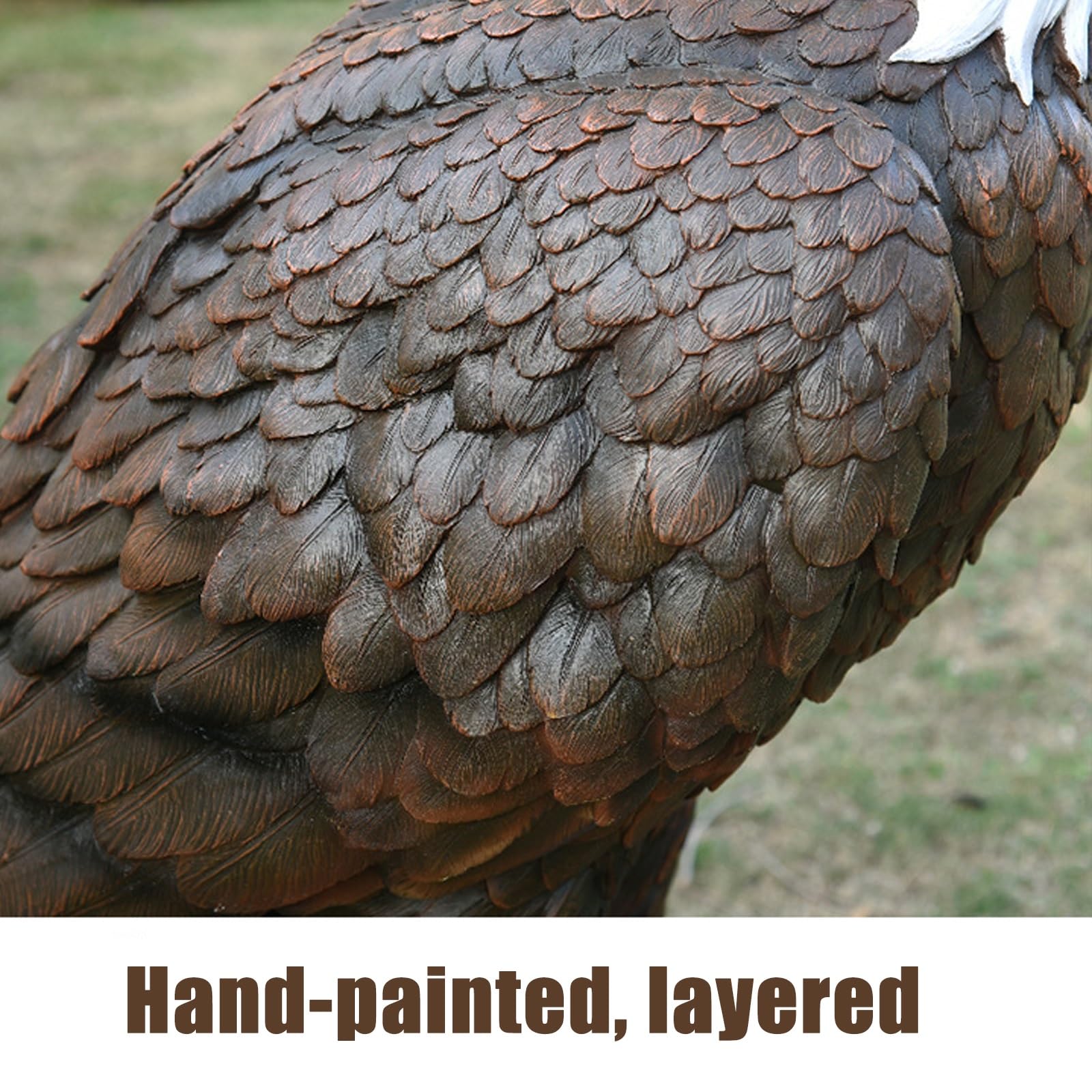 Majestatyczny posąg ogrodowy, dekoracja patio na zewnątrz, rzeźba podwórka