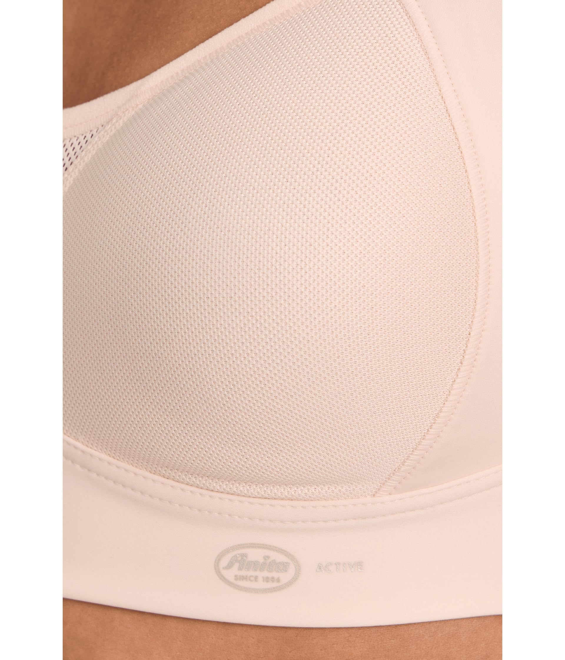 Anita Active 5530 Smart Control Damen Sport BH ohne Bügel – starker Halt, Nahtlose Cups, Komfortträger, weniger Bewegung, Schweißmanagement – für große Brüste – Cup A–G, EU 70–100
