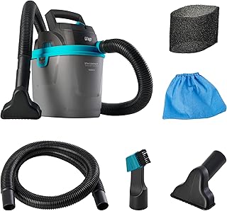 WAP Aspirador de Pó e Água Barril GTW COMPACT, Compacto, 5,5 Litros, com Filtro Lavável, 150mbar 1400W 220V