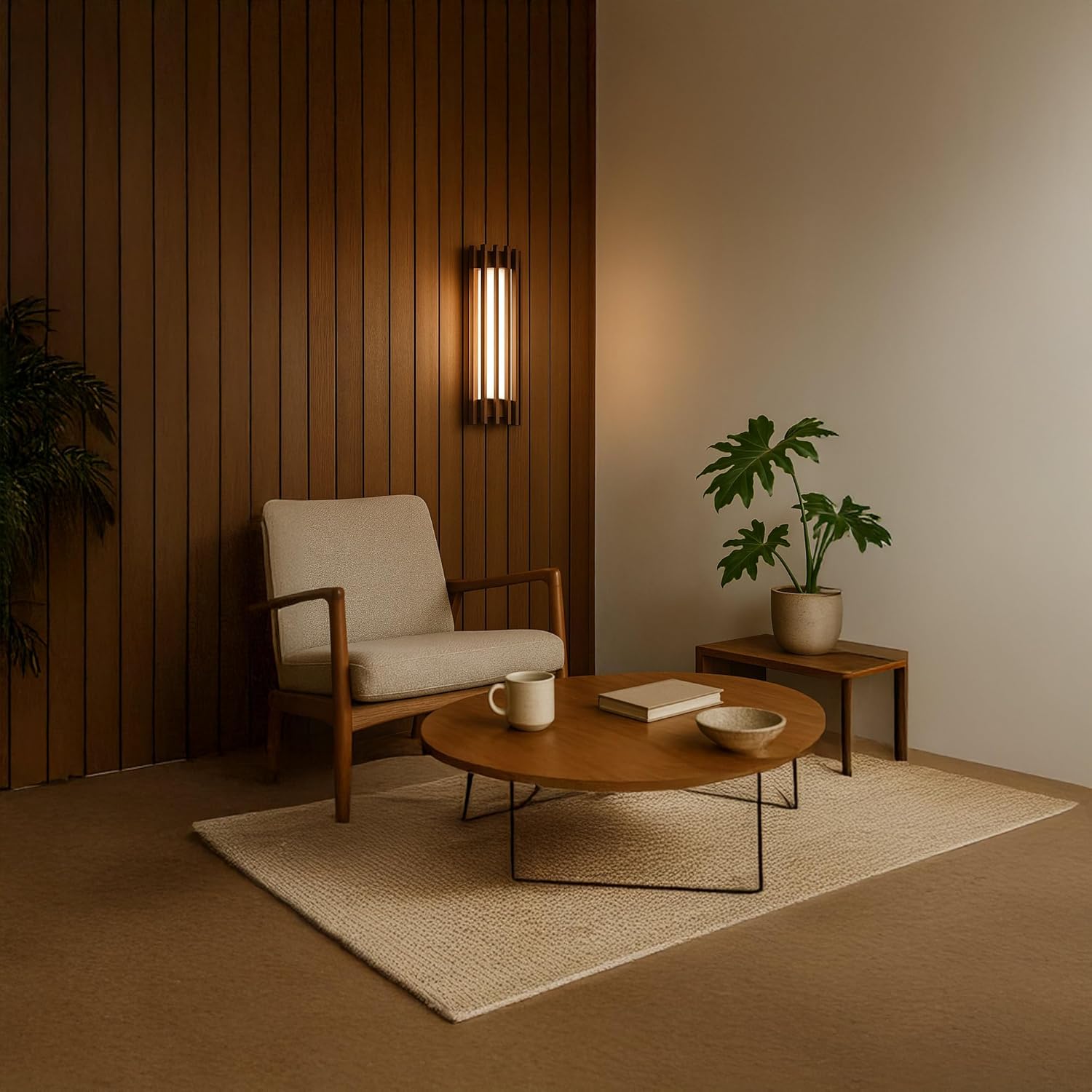 Wall Sconce Grid, Modern Boho Wabi Sabi Wall Light, Milk White Glass, 12W LED 3000K-6000K, Energy-Saving Wall Lamp for Bedroom, Living Room, Hallway