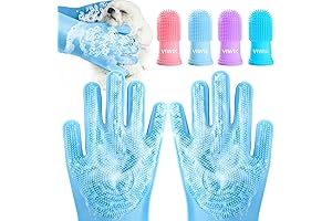 Pet Grooming Glove: The Perfect Dog Bath Brush for a Paw-sitive Wash Day