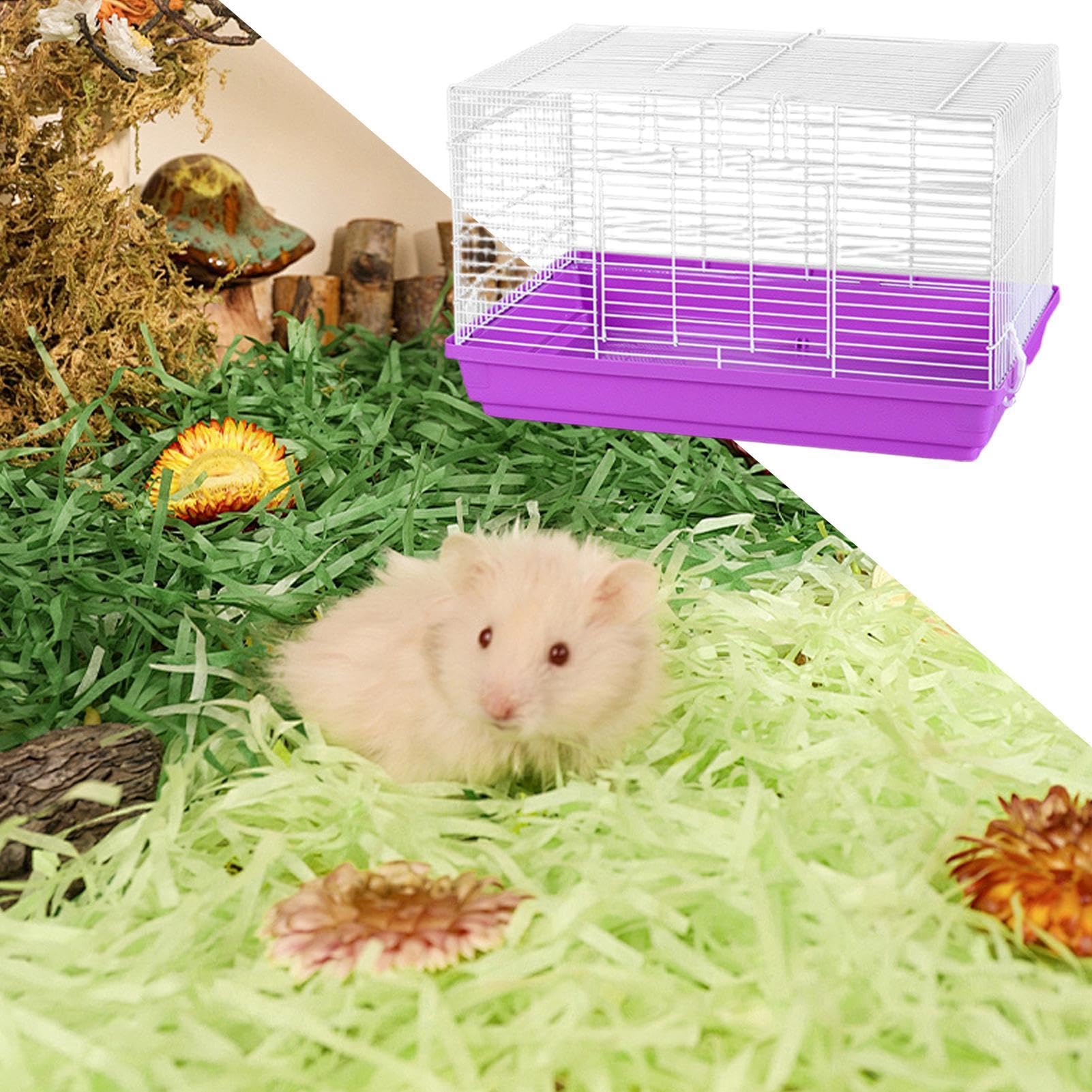 Jaula para Erizos Hábitat Ventilado para Animales Pequeños, Base