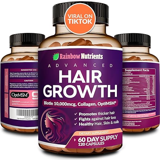 Hair Growth Vitamins for Women with Biotin